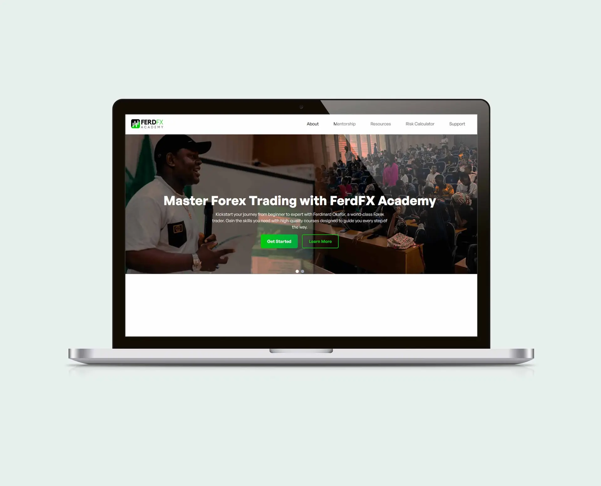 FerdFx Academy Website