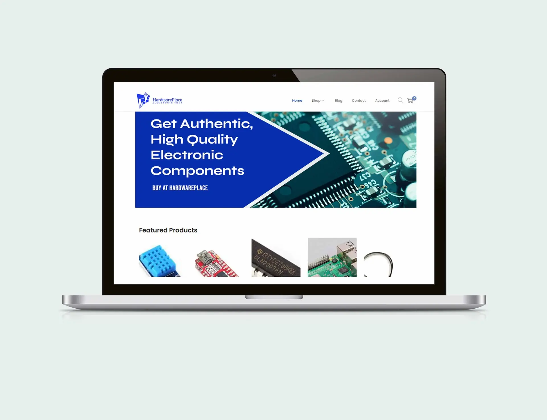 HardwarePlace Ecommerce Website (WooCommerce)