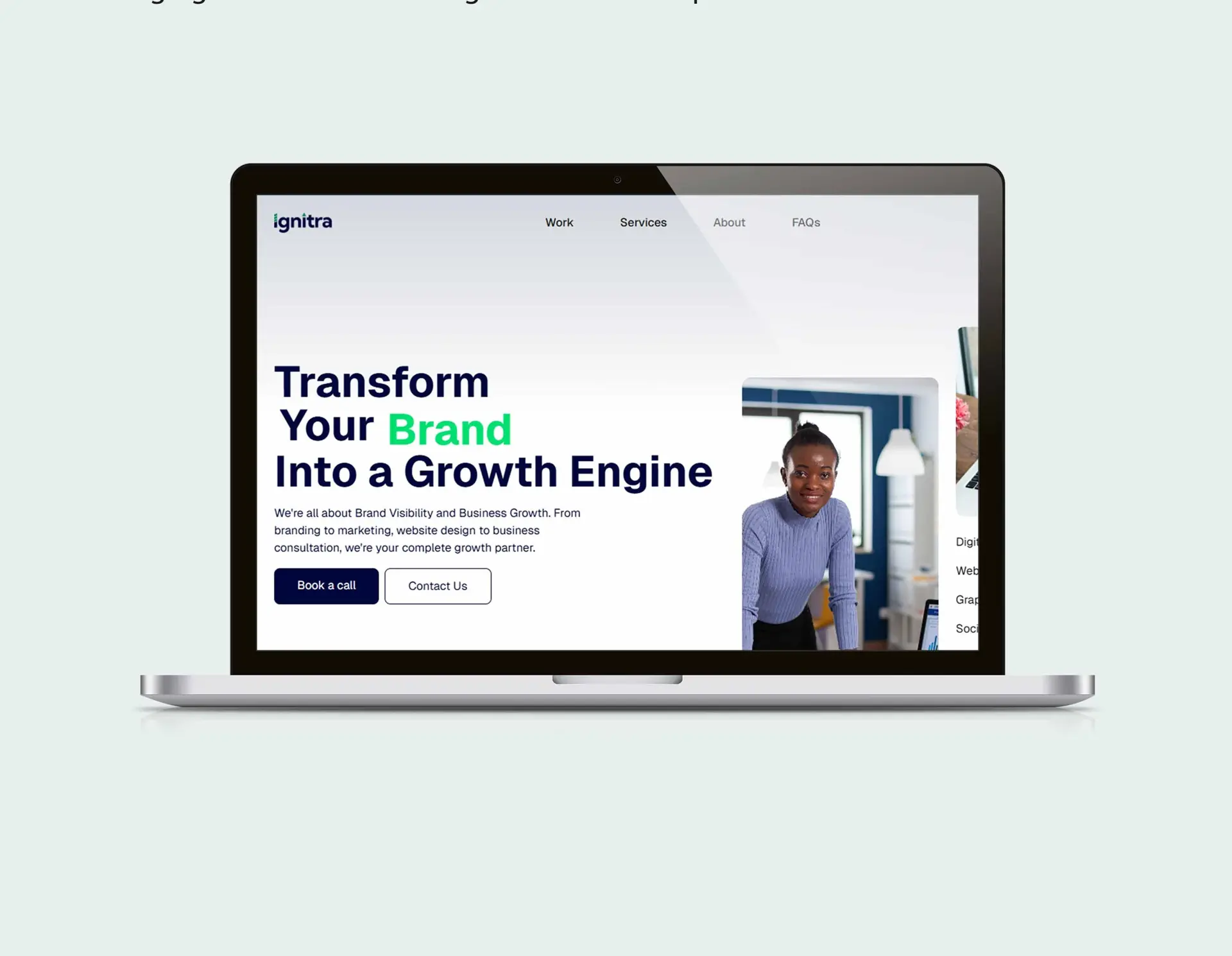 Ignitra Agency Website
