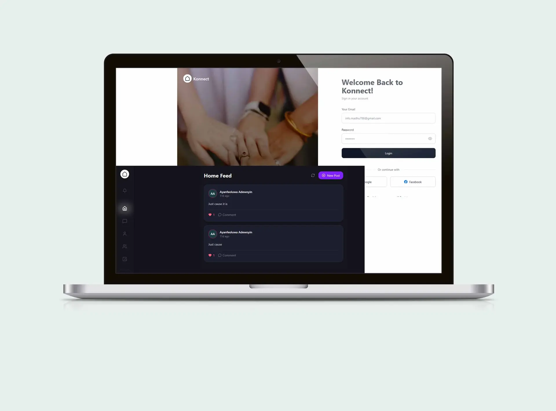 Konnect Chat & Task Management App