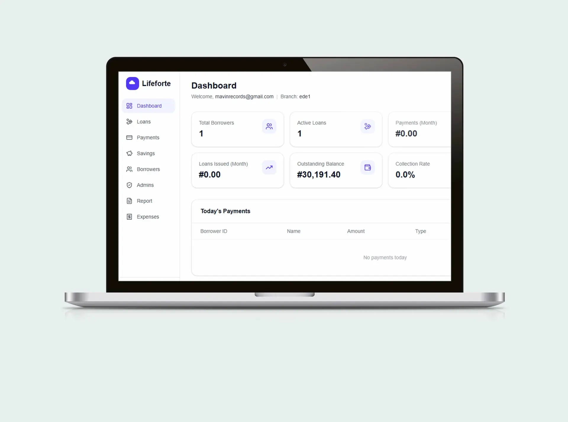Lifeforte Loan Management System